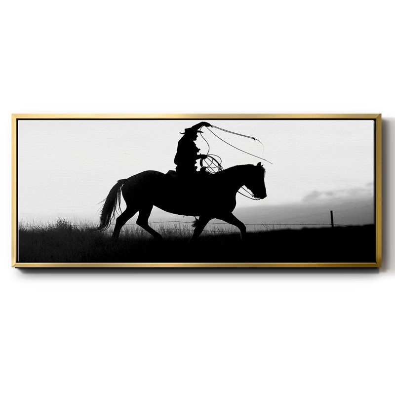 «Rope and Ride II», toile encadrée