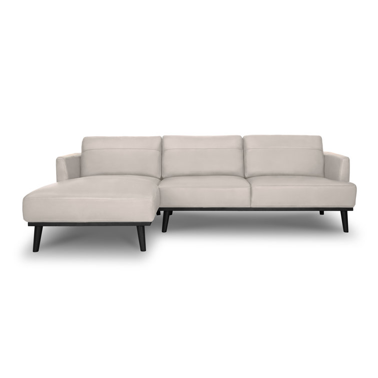 2 - Piece Leather Sectional