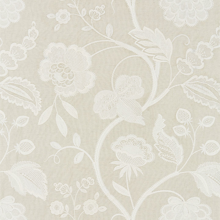Botanica Kensington Embroidery Fabric, Flax