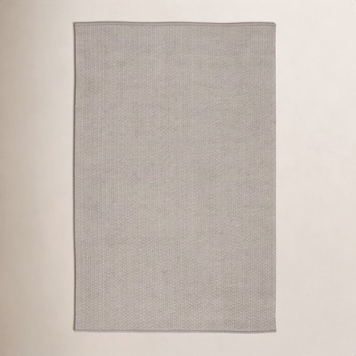Cullen Light Gray Flatweave Outdoor Rug