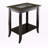Corine Rectangular End Table in Espresso