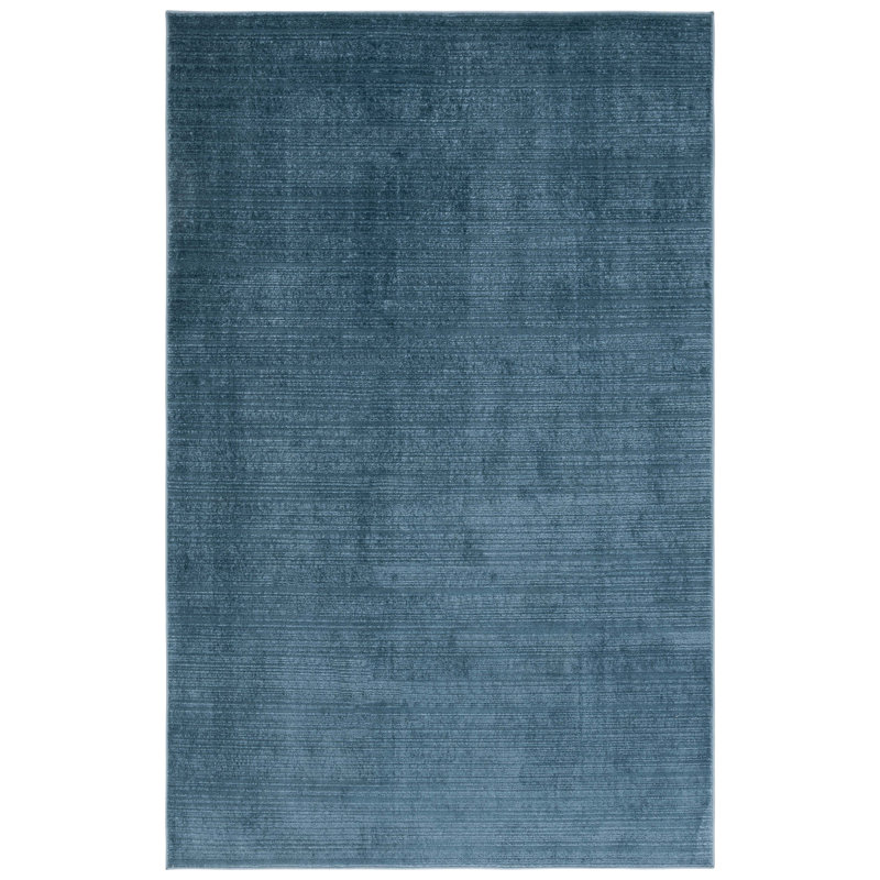 Fahm Performance Solid Color Rug, Rectangle 8' x 10'