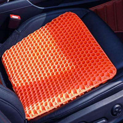 Orange Rectangle Cushion Pad