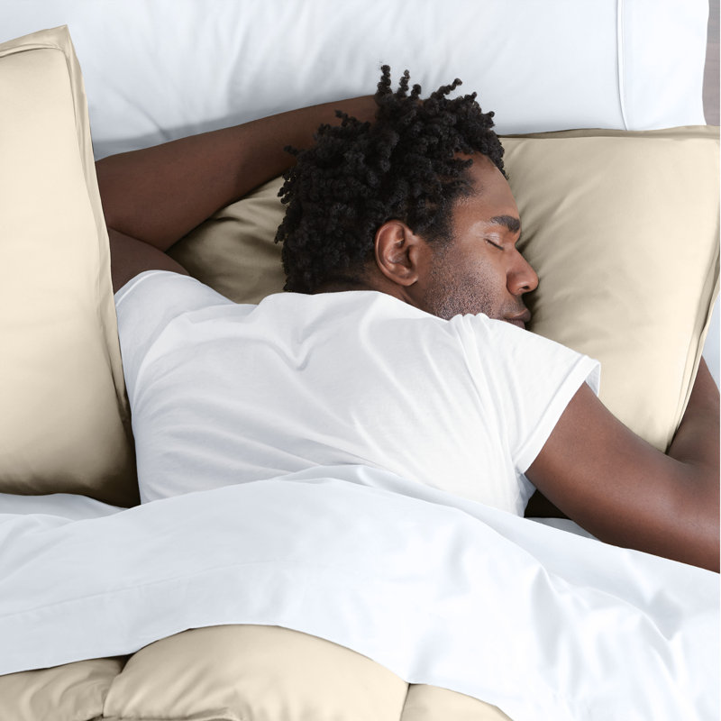 Ultra-Soft Pillow Sham Set, King, Sand
