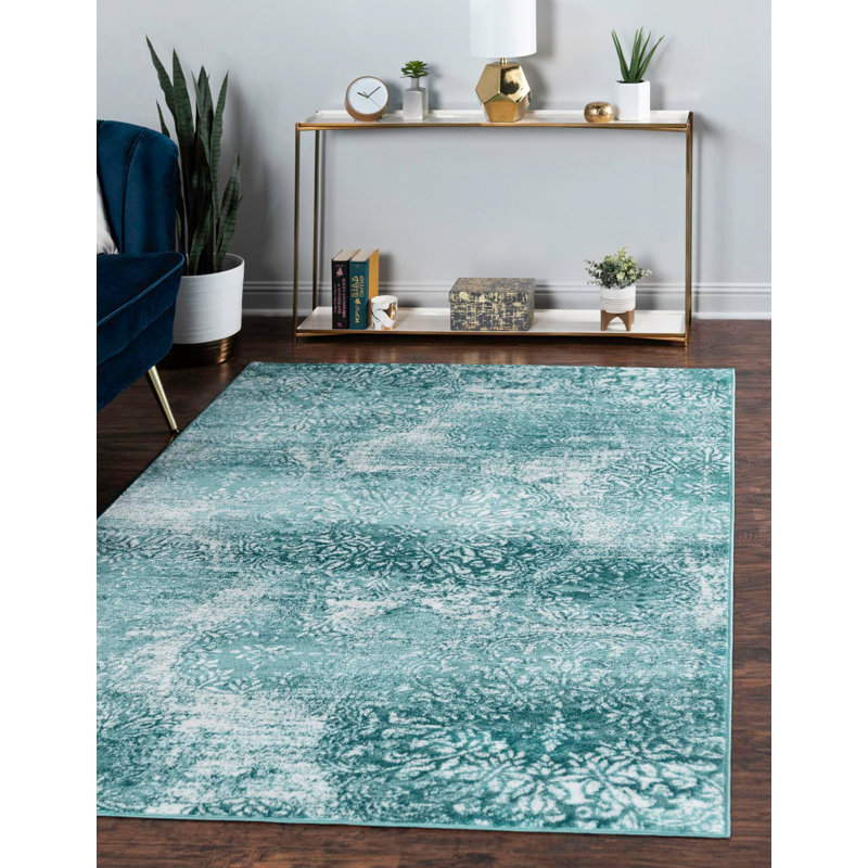 Coblitz Abstract Indoor Rug, Rectangle 5'3" x 8'