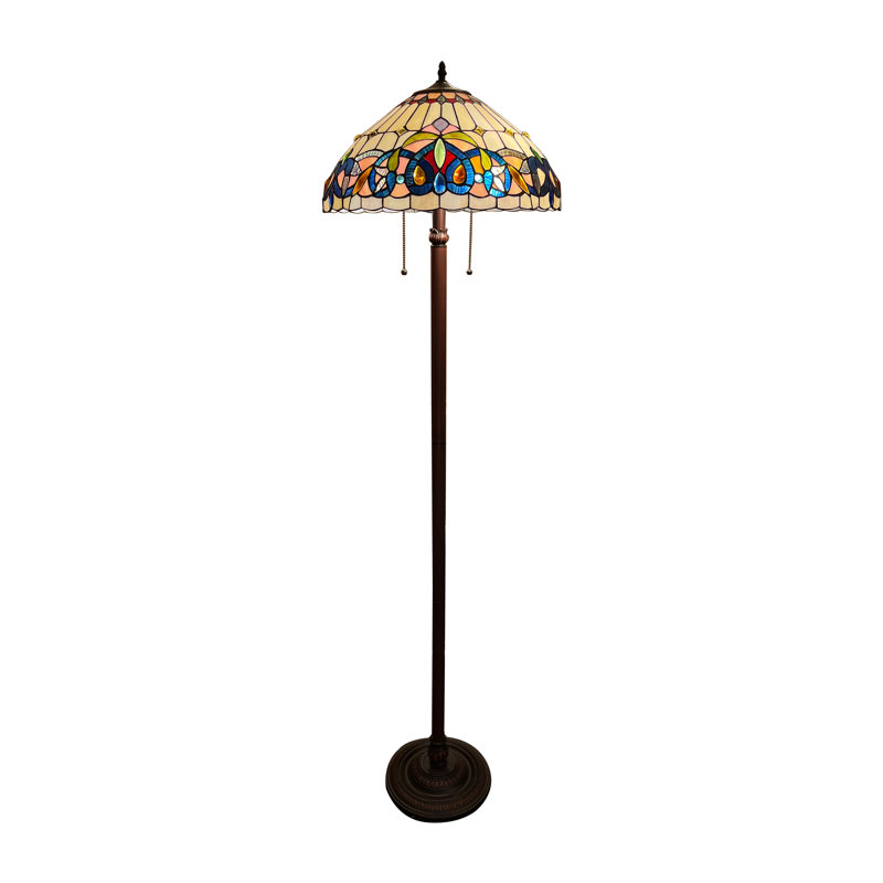 Lampe sur pied traditionnelle 66 po Abdeslam