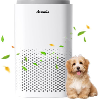 Air Purifier for Large Rooms and Bedrooms Up to 168 ㎡, Avamia H14 HEPA Air Purifier for Pet with Laser Air Quality Sensor and Sleep Mode, Air Filter for Dust, Smoke, Pets Hair, Odours, and Pollen
