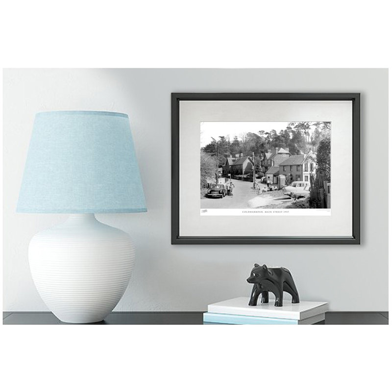 Coldharbour, Main Street 1957 by Francis Frith - Single Picture Frame Print, 28cm H x 36cm W x 2.3cm D
