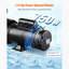Pompe de piscine hors terre 1,5 HP / 0,35 HP Pompe de piscine à double vitesse 110 GPM / 52 GPM
