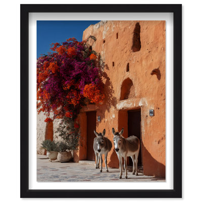 Morning Wait Framed Graphic Art