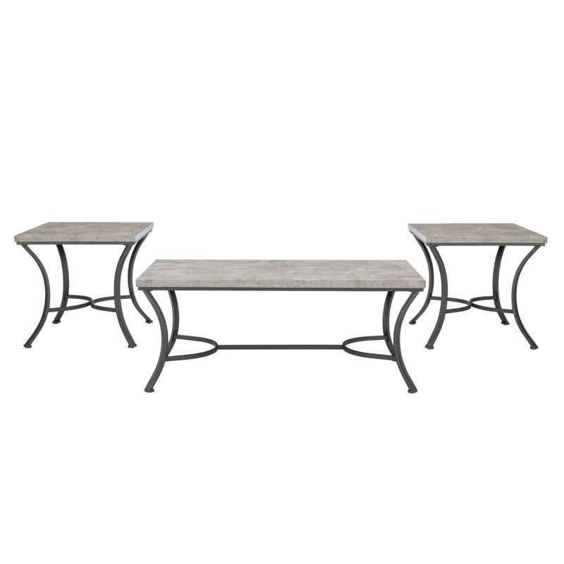Annemasse 3 - Piece Living Room Table Set