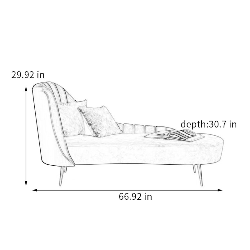 Fauteuil simple en métal