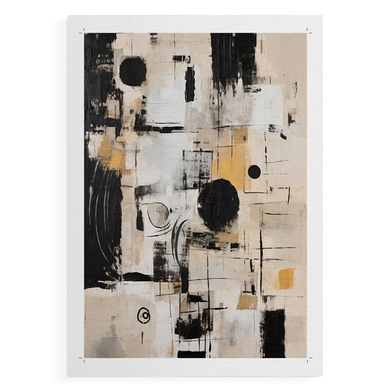 Série ABSTRACT CCDXCIV - Impression sur toile seulement - NON CADRE, H 60 po x l 40 po
