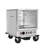 33 in. Commercial Non-Insulated Half Size Heated Holding/Proofing Cabinet with Glass Door and 12-Pan Capacity in Silver (KM-CHP12-SNGL)