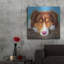 «Red Tricolor Australian Shepherd» par Rebecca Wang Art-1058209561