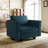 Upholstered Accent Armchair With Storage-879807861