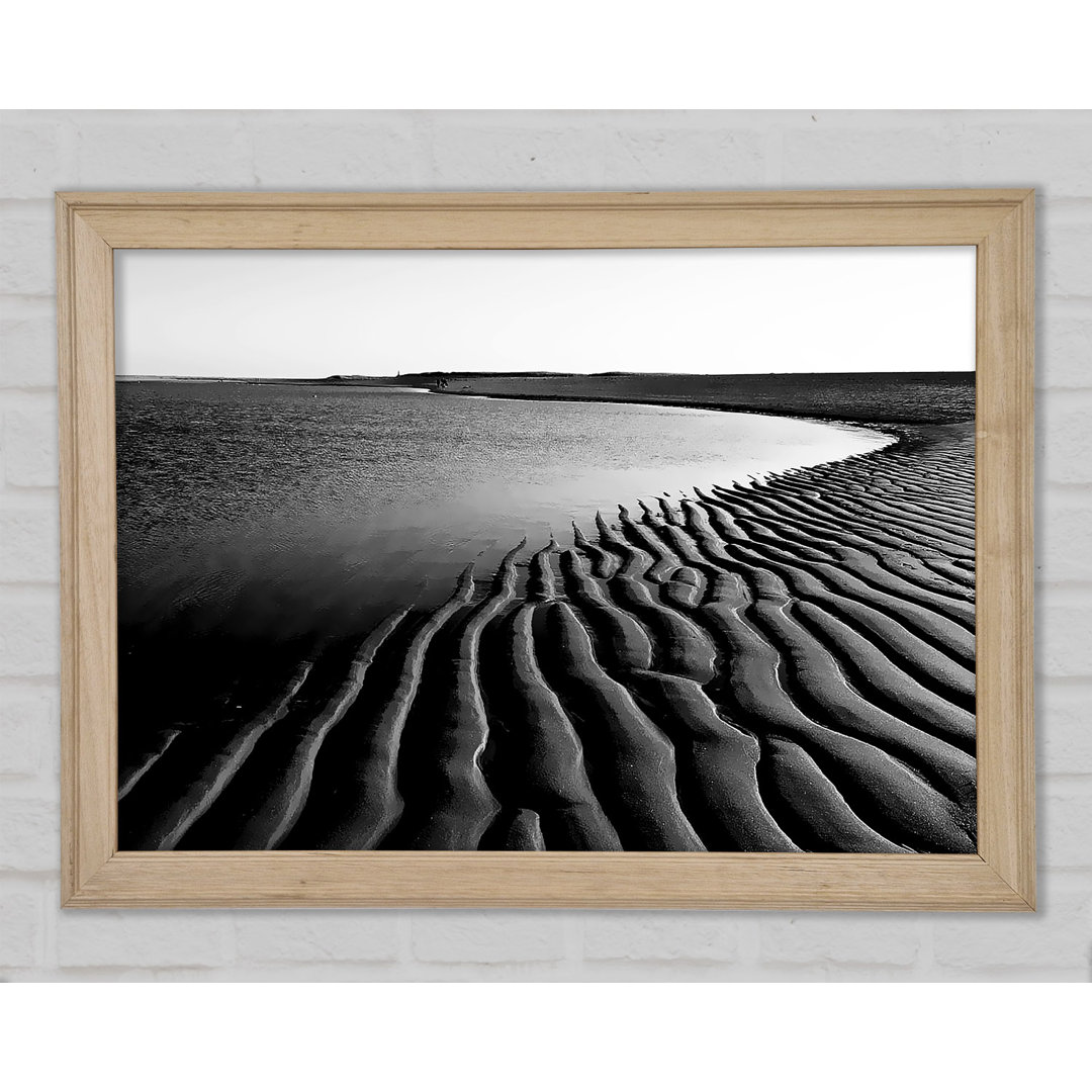 Ripples Of Sand - Einzelne Bilderrahmen Kunstdrucke