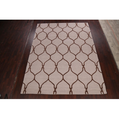 Wool Geometric Indoor Rug