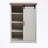 Farmhouse Accent Chest With Sliding Barn Door And 5 Drawers, White - Rustic Charm And Practical Storage-63529269