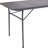 Rectangular Plastic Folding Event Table With Carrying Handle, Portable Banquet Table