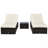 3-Piece Pool Furniture Set, Outdoor Patio