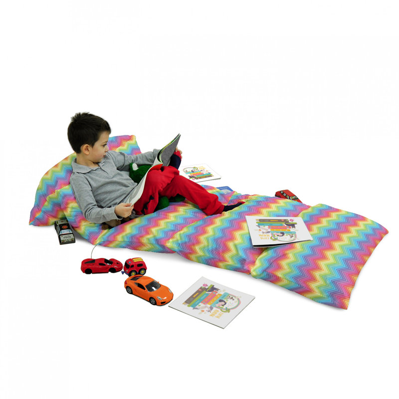 Housse de coussin d'extérieur Zig Zag, H 2 po x l 36 po x P 88 po