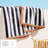 100% Cotton Elevated Stripe Border Oversized Beach Towels-54209232-54209229