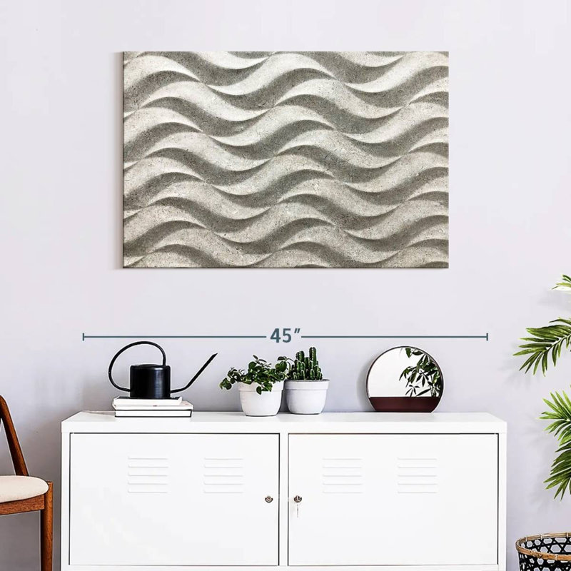 Avery Wave Pattern, 24" H x 36" W