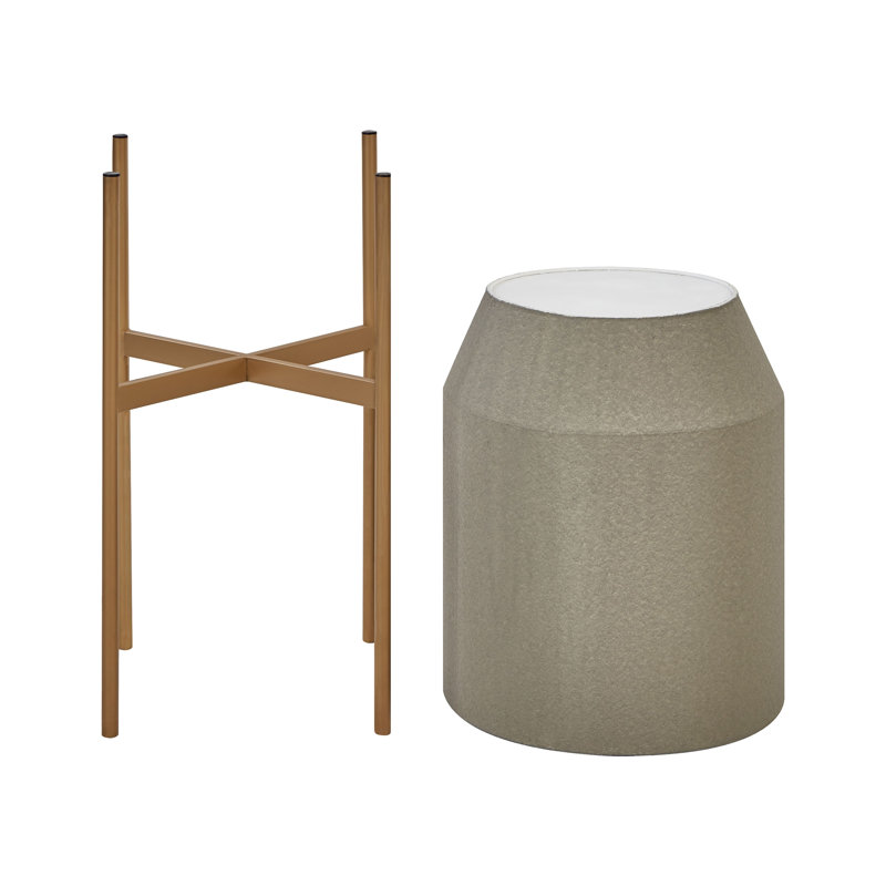 Mylah Metal Pot Planter