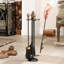 Iron Fireplace Tool Set