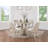 Freemont Wood Round Pedestal Dining Table