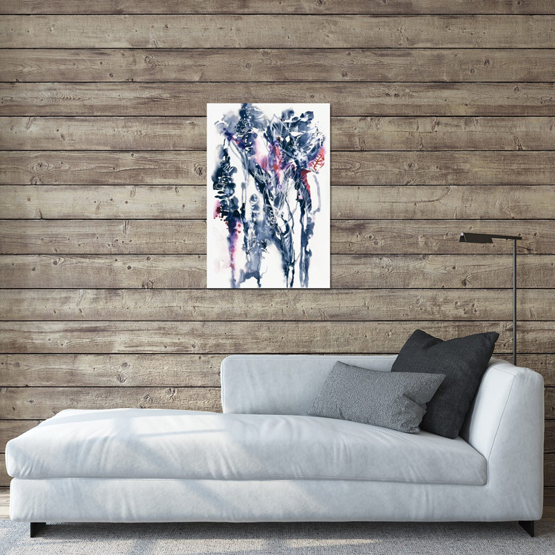 Distance impression sur verre acrylique, H 24 po x l 16 po x P 0,25 po