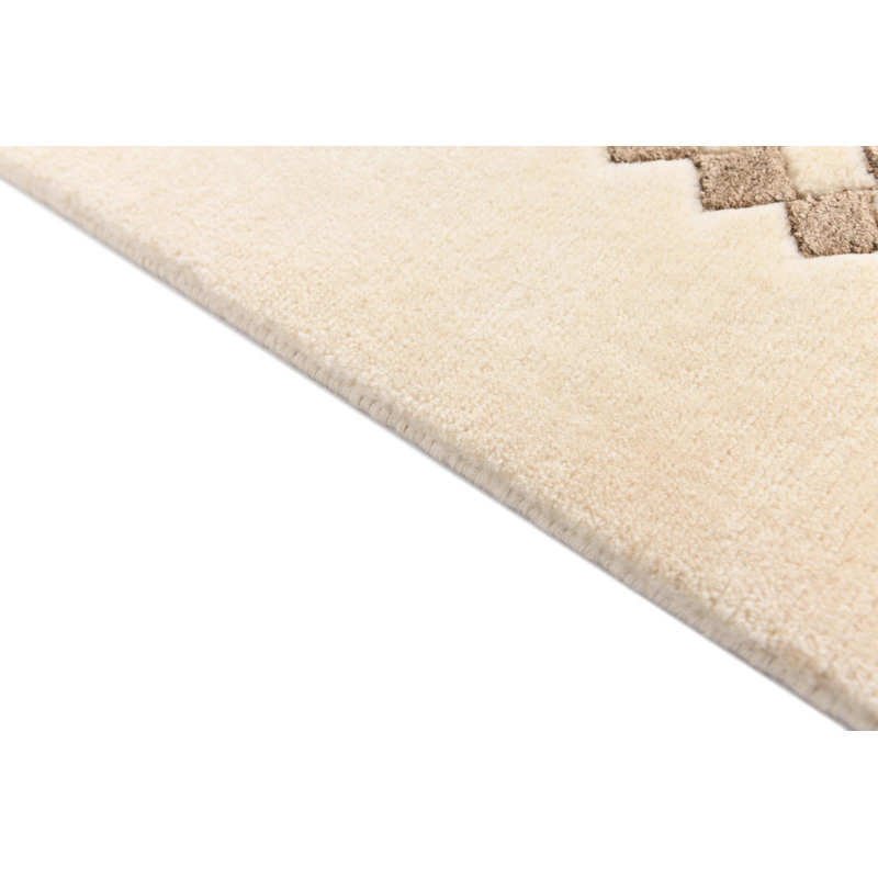 Tapis de couloir beige Howard