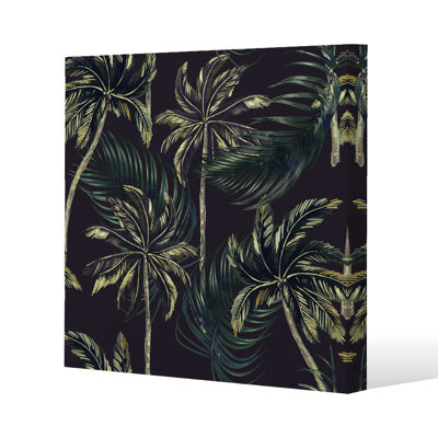 Palm on Slim Style Canvas Print