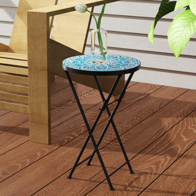 Round 2 - Person 35.5Cm L Outdoor Side Table