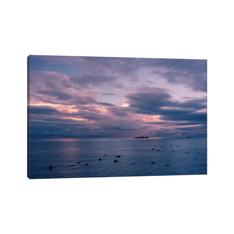 Positano Sunrise XII by Bethany Young - Print on Canvas, Wrapped Canvas, 66.04cm H x 101.6cm W x 1.91cm D