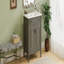 Meuble-lavabo moderne de 20 pouces avec lavabo en céramique, porte à fermeture douce et tablette réglable pour un rangement efficace et une conception élégante-118401312