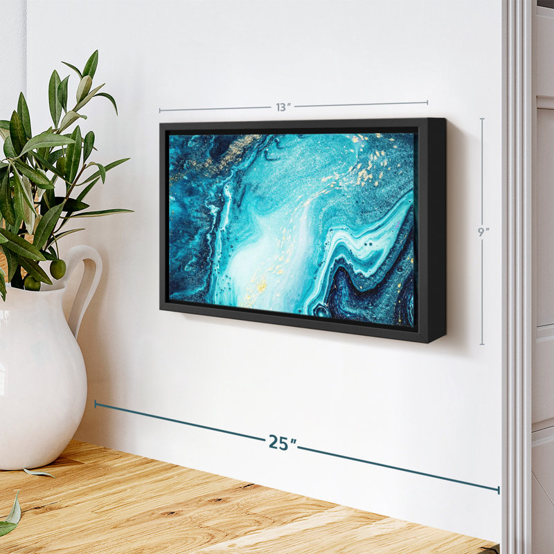 Abstract Water Canvas Print, 9" H x 13" W