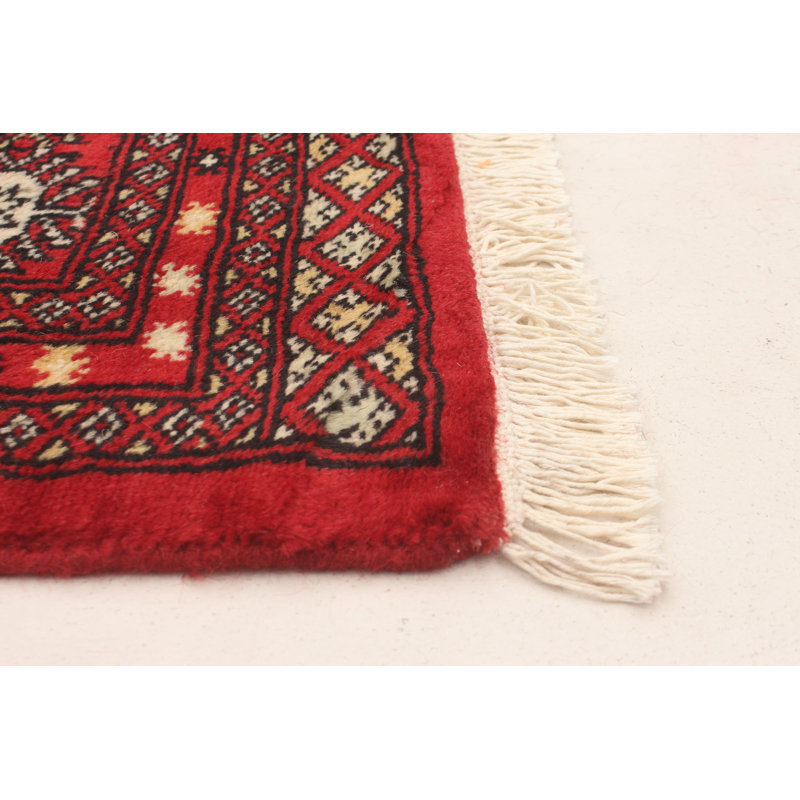 Tapis unique en laine noué à la main 6 pi 9 po x 10 pi nouvel âge Peshawar