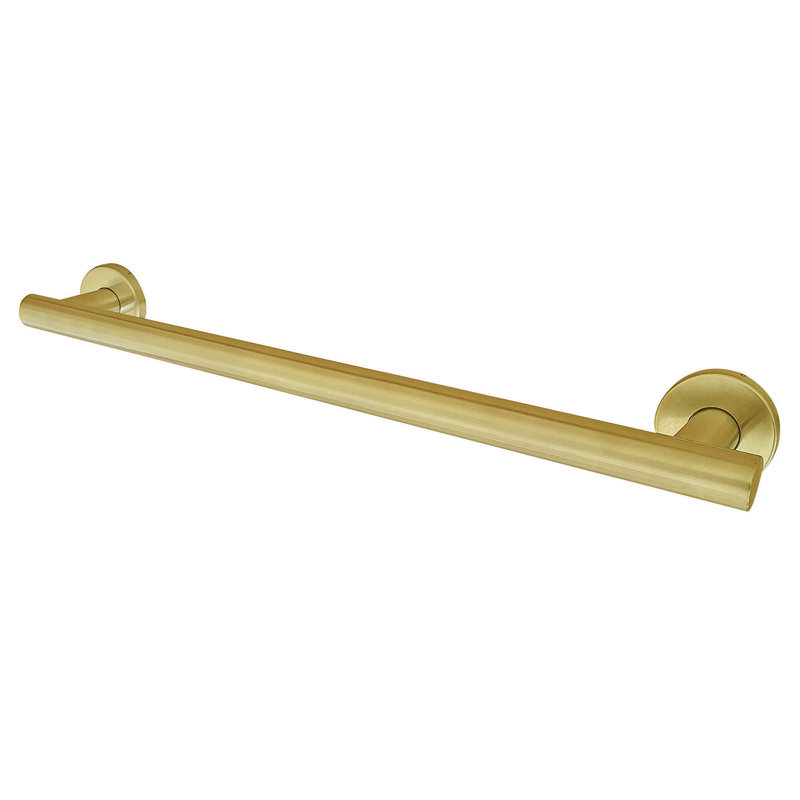 Kingston Brass Berwyn Grab Bar, Brushed Brass, 27.13" W