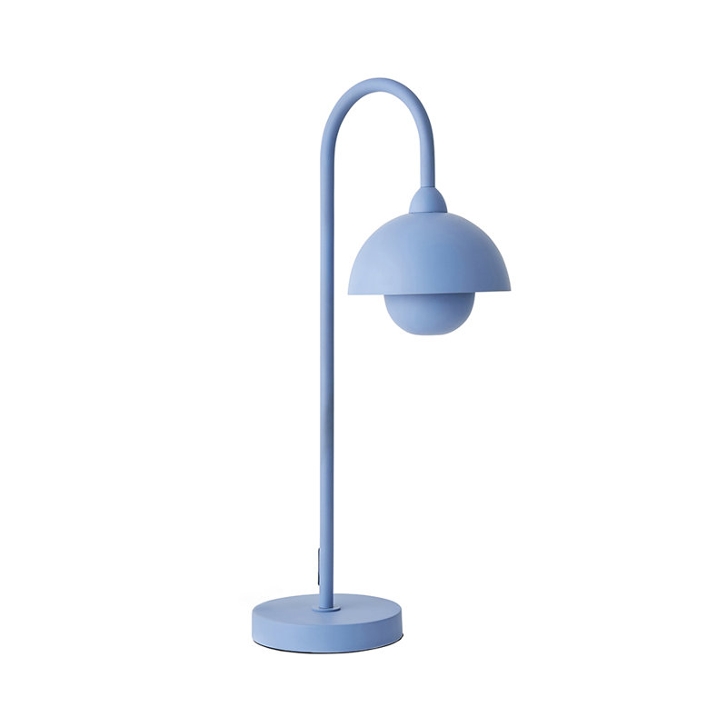 Clardy Arched Table Lamp, Yellow, 160cm H X 45cm W X 30cm D
