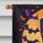 Janelee Double Sided Polyester Halloween Garden Flag-1367626093