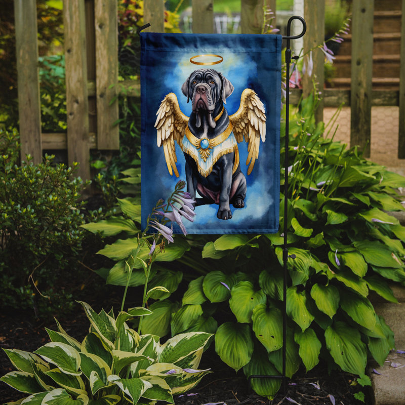 Drapeau de jardin mon ange napolitain Mastiff