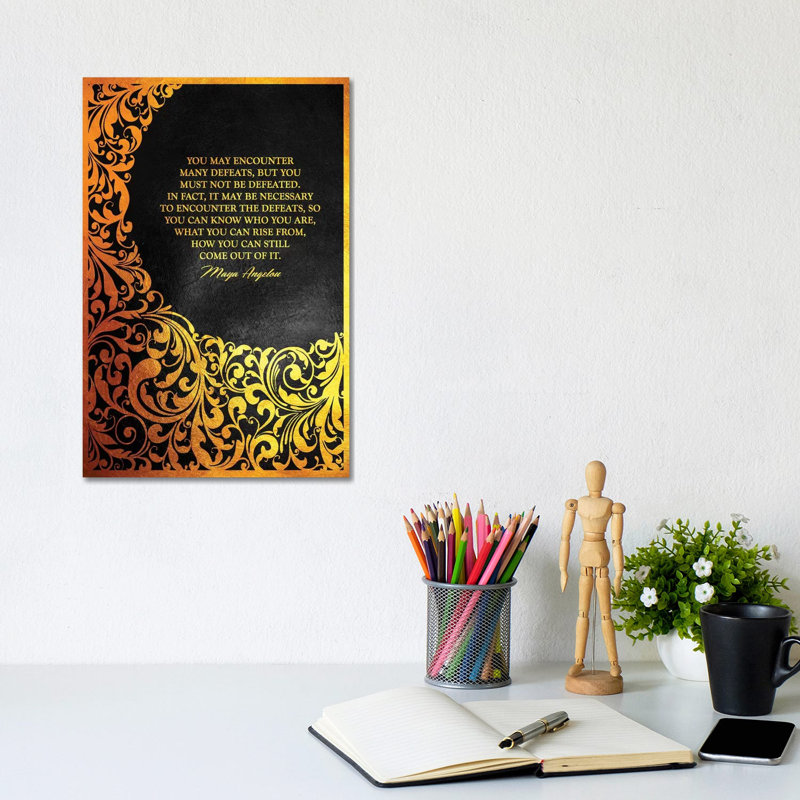 «Maya Angelou» par Adrian Baldovino - impression, H 12 po x l 8 po x P 0,75 po