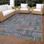 Tapis géométrique intérieur / extérieur lavable à la machine Chantille ACN2803-1353908855-1353908850