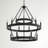 Emmalynn 18 - Light Steel Dimmable Round Chandelier