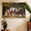 Sunlit Horses III, reproduction d'art sur toile encadrée-92473065-92473066