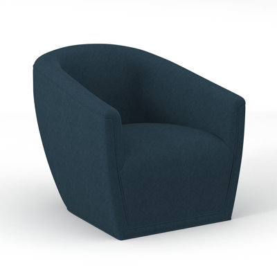 Jasper Upholstered Swivel Barrel Chair