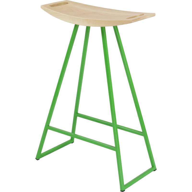 Tabouret de comptoir 24 po Roberts, Érable, Vert