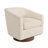 Blondeau Polyester Swivel Barrel Chair with Wood Base-1709554200